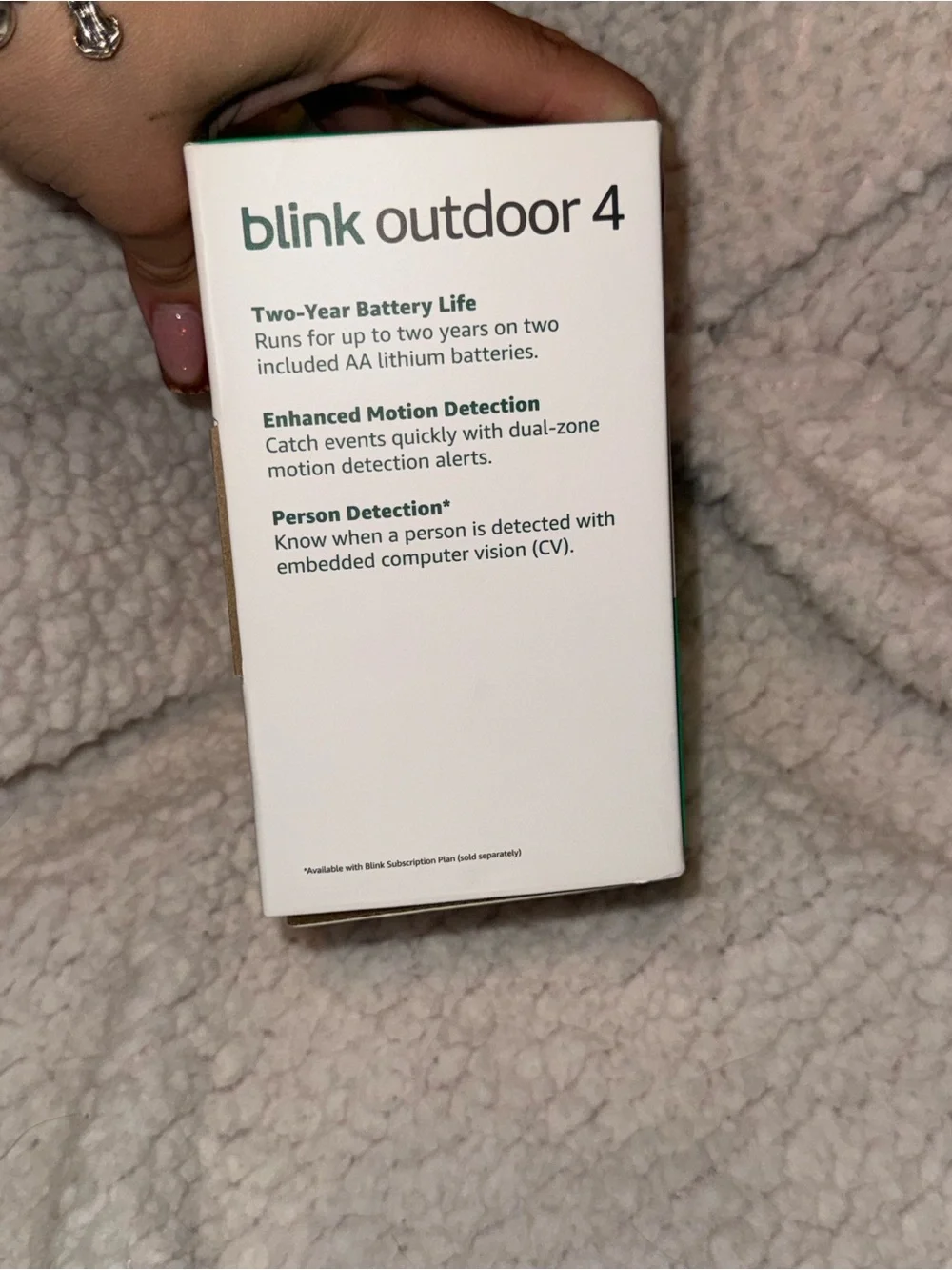 Blink Outdoor 4 Wireless Security Camera 3-Camera Kit - Black